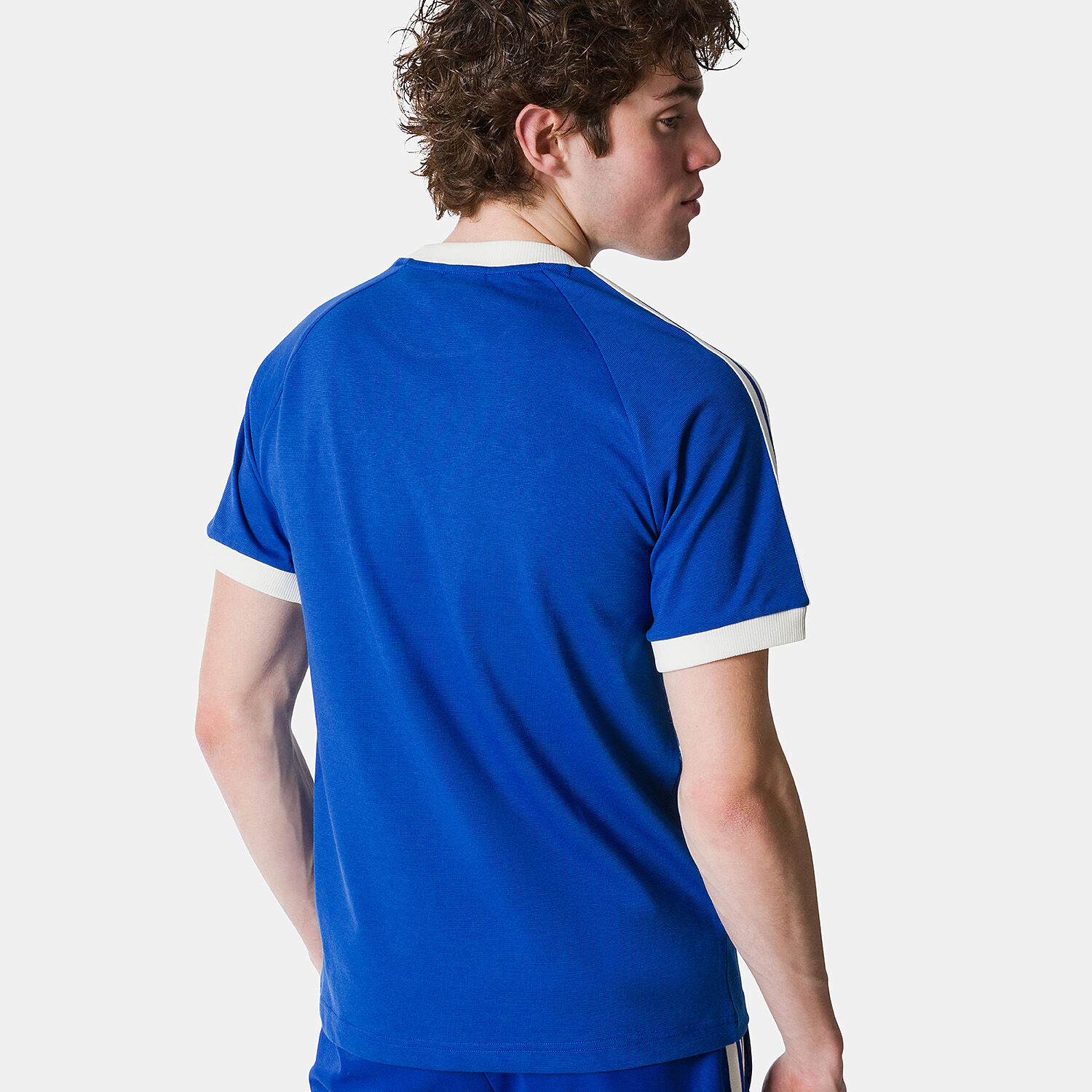 adidas italy adicolor classics 3 stripes t shirt blue AW LAB