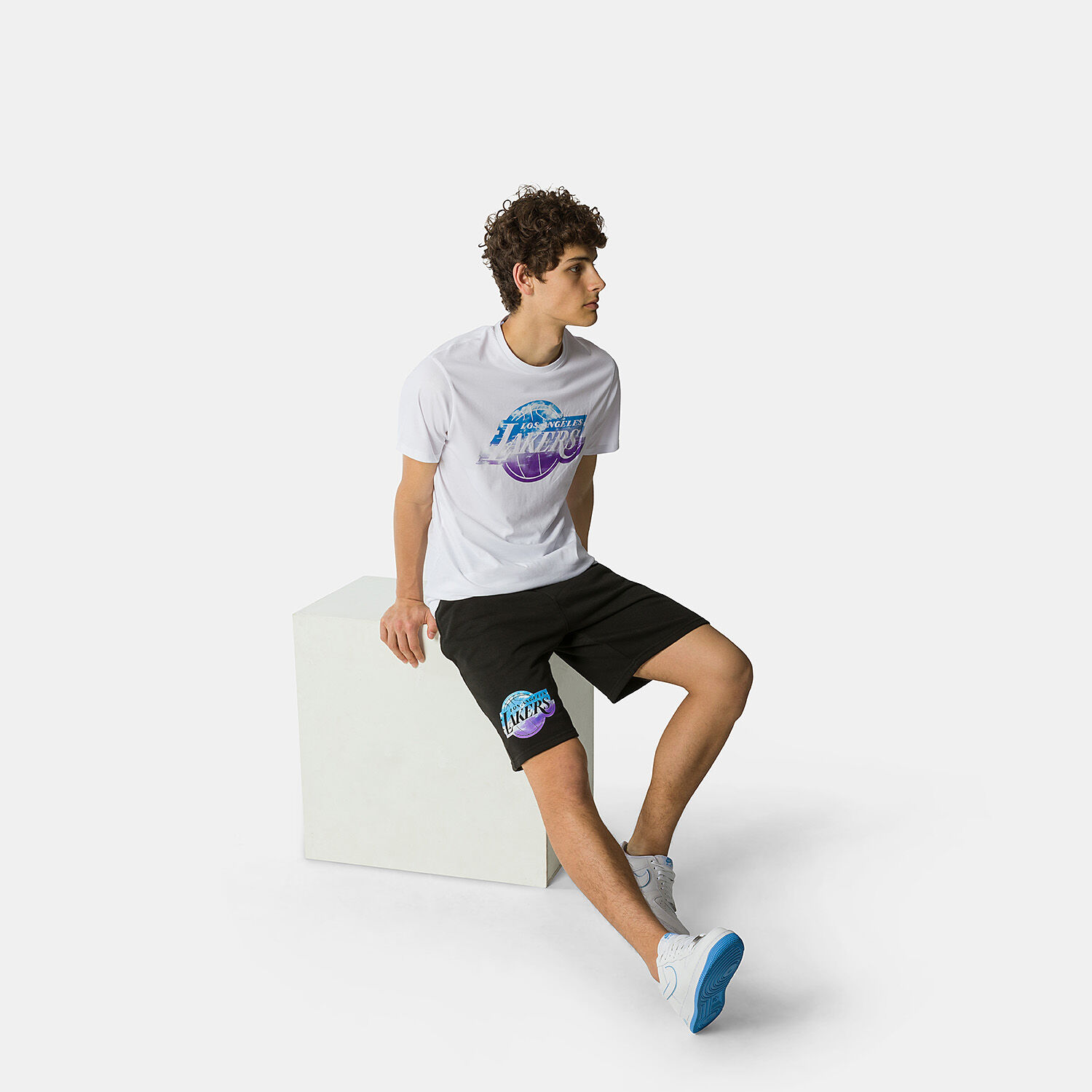 Toddler lakers shorts on sale