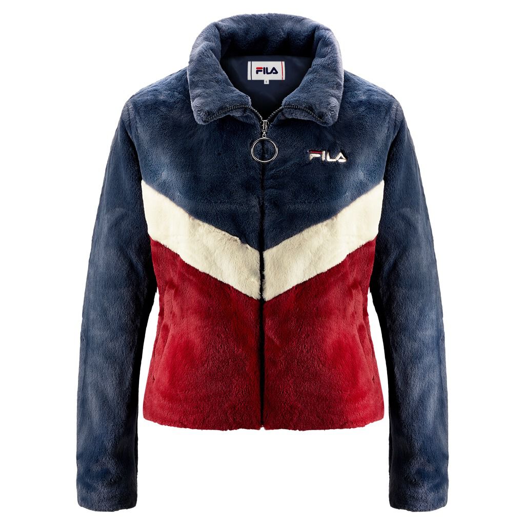 Fila fur jacket on sale