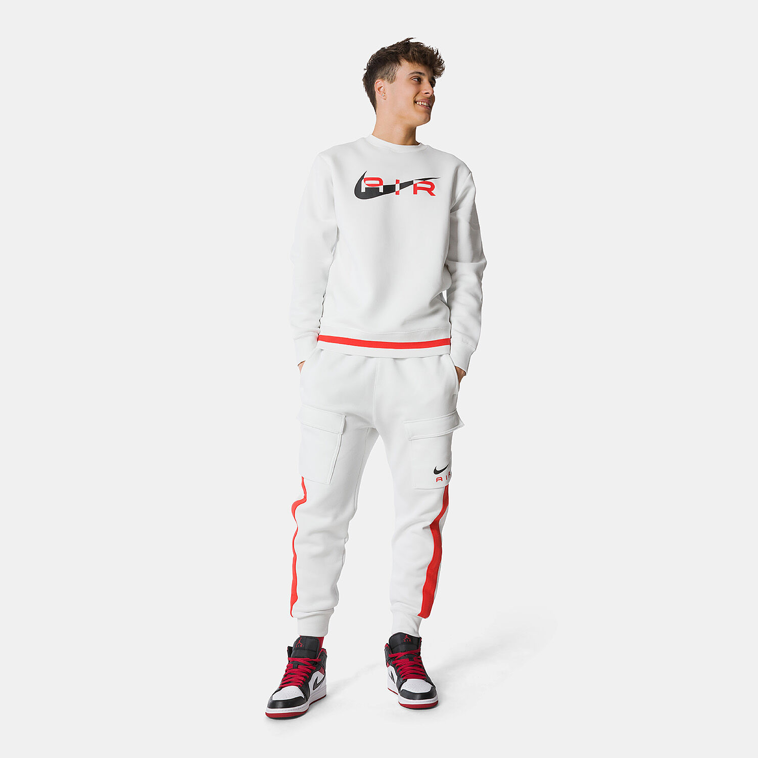 Pants blanco top nike