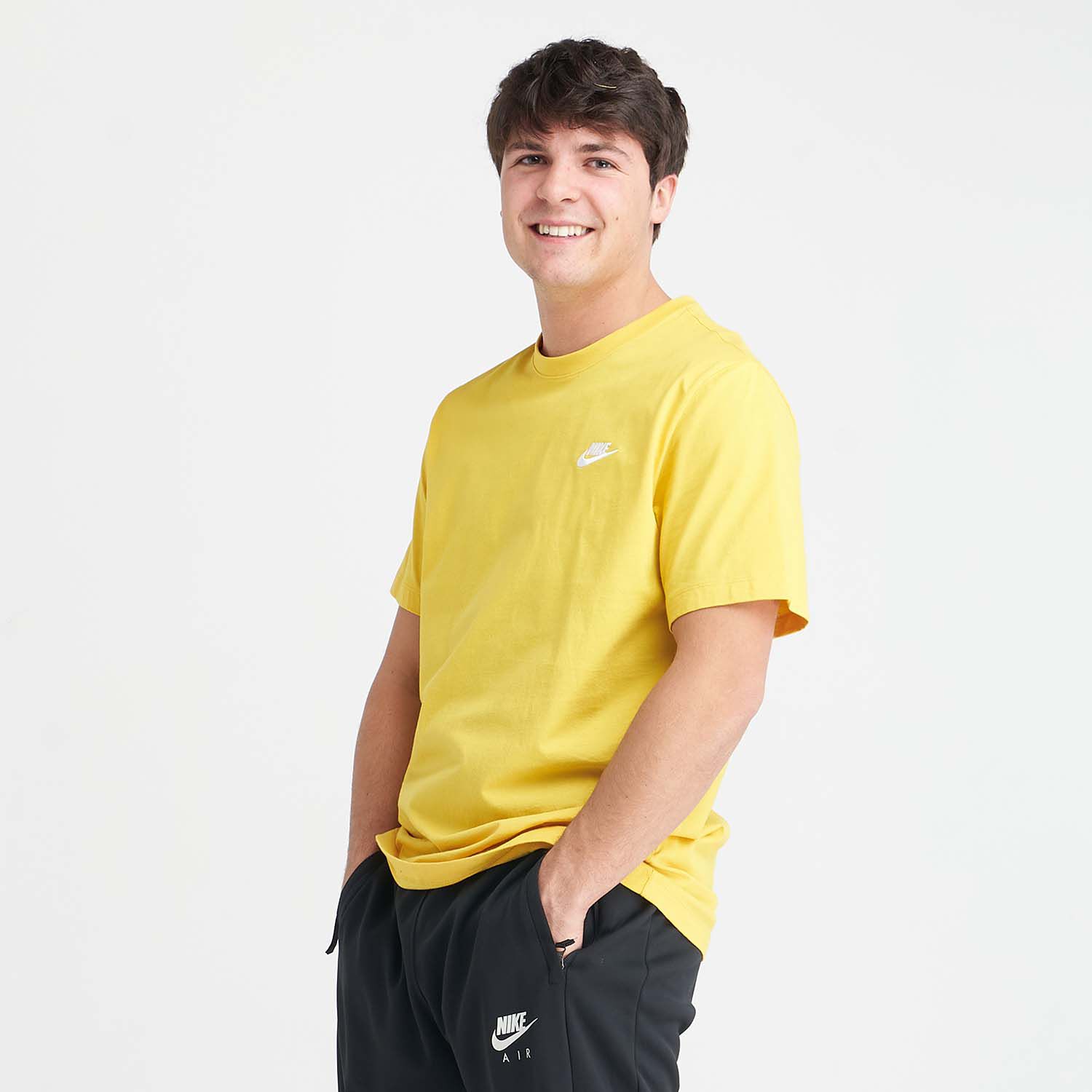 Nike air yellow shirt on sale