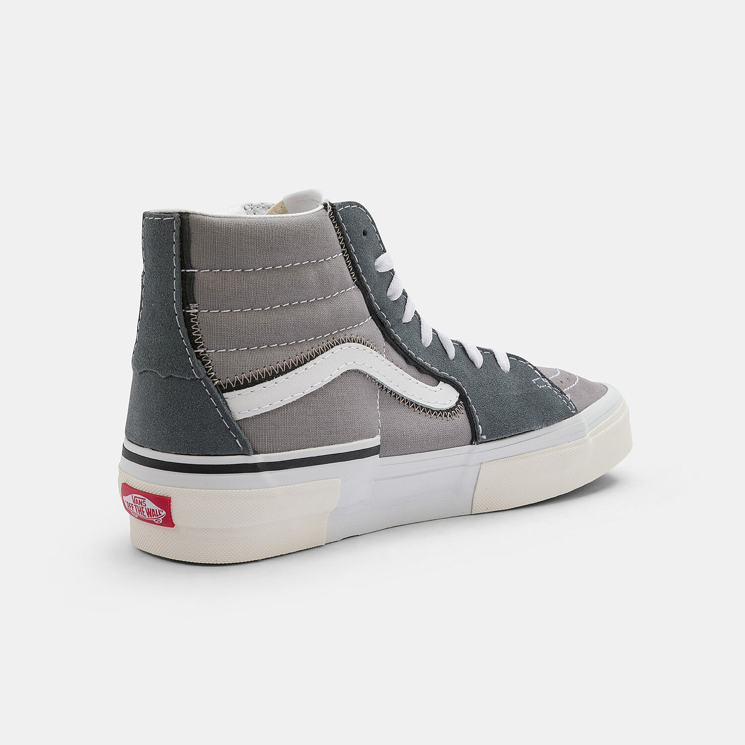 Gray sk8 cheap hi vans