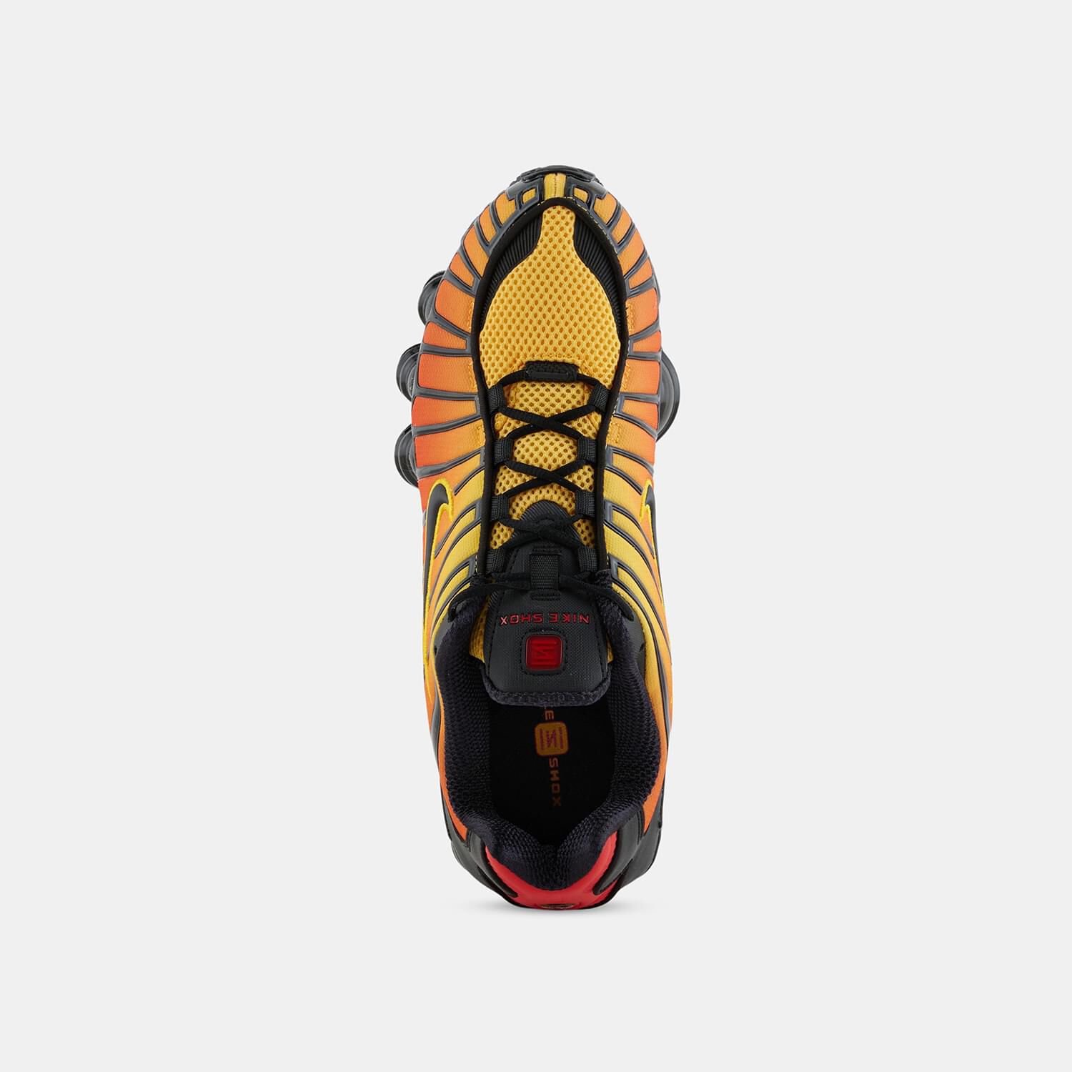 商品画像：Nike Shox TL Total Shox Black-Black-Amarillo Yellow-Orange 3