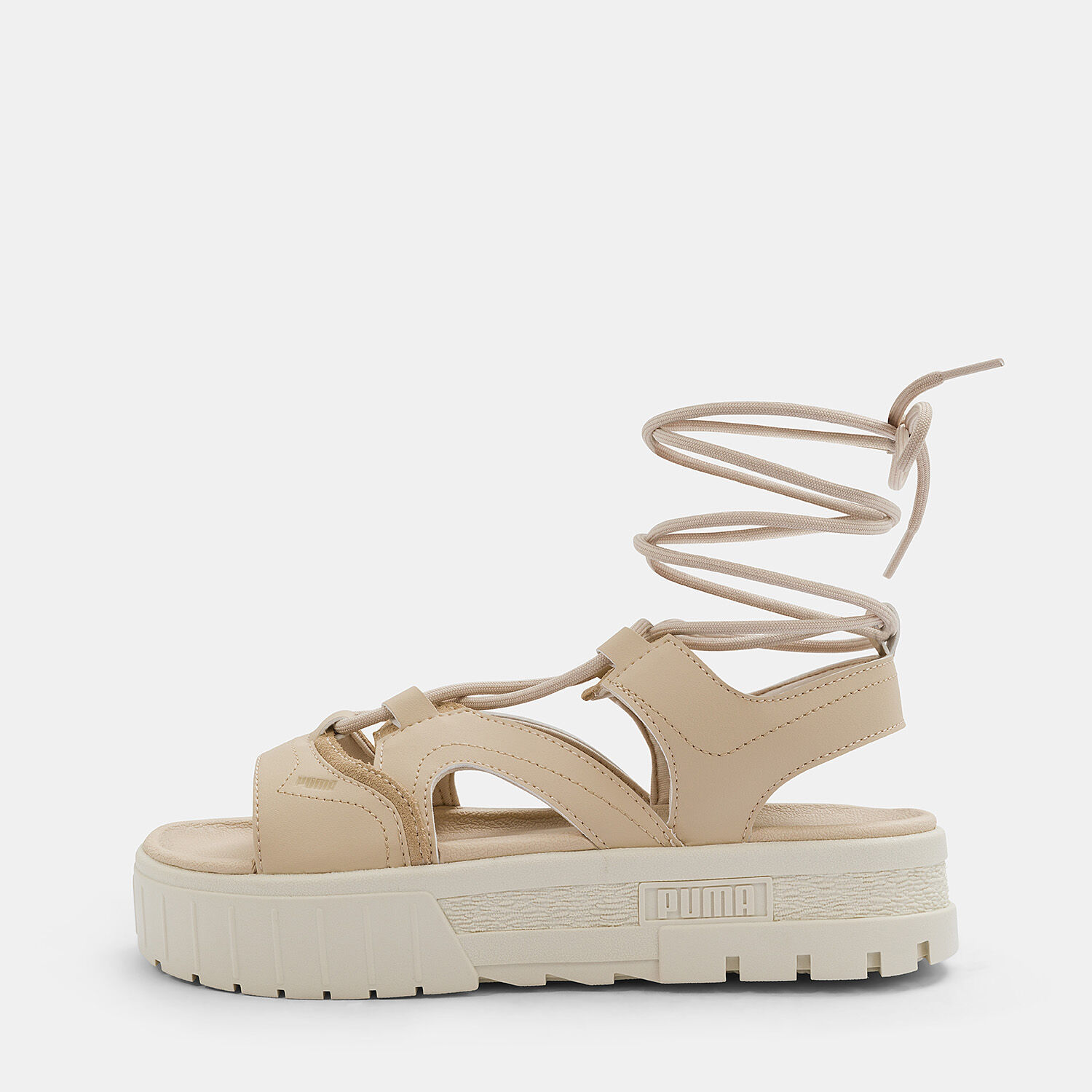 Puma sandals beige store