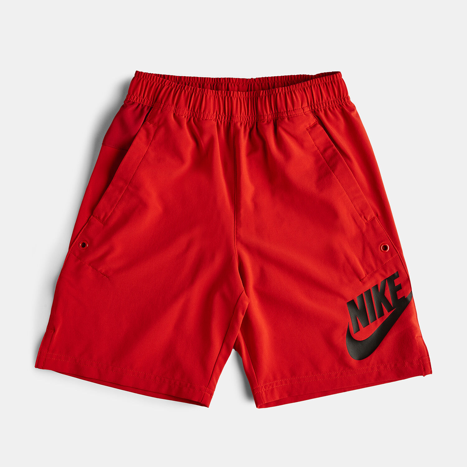 Nike woven on sale shorts red