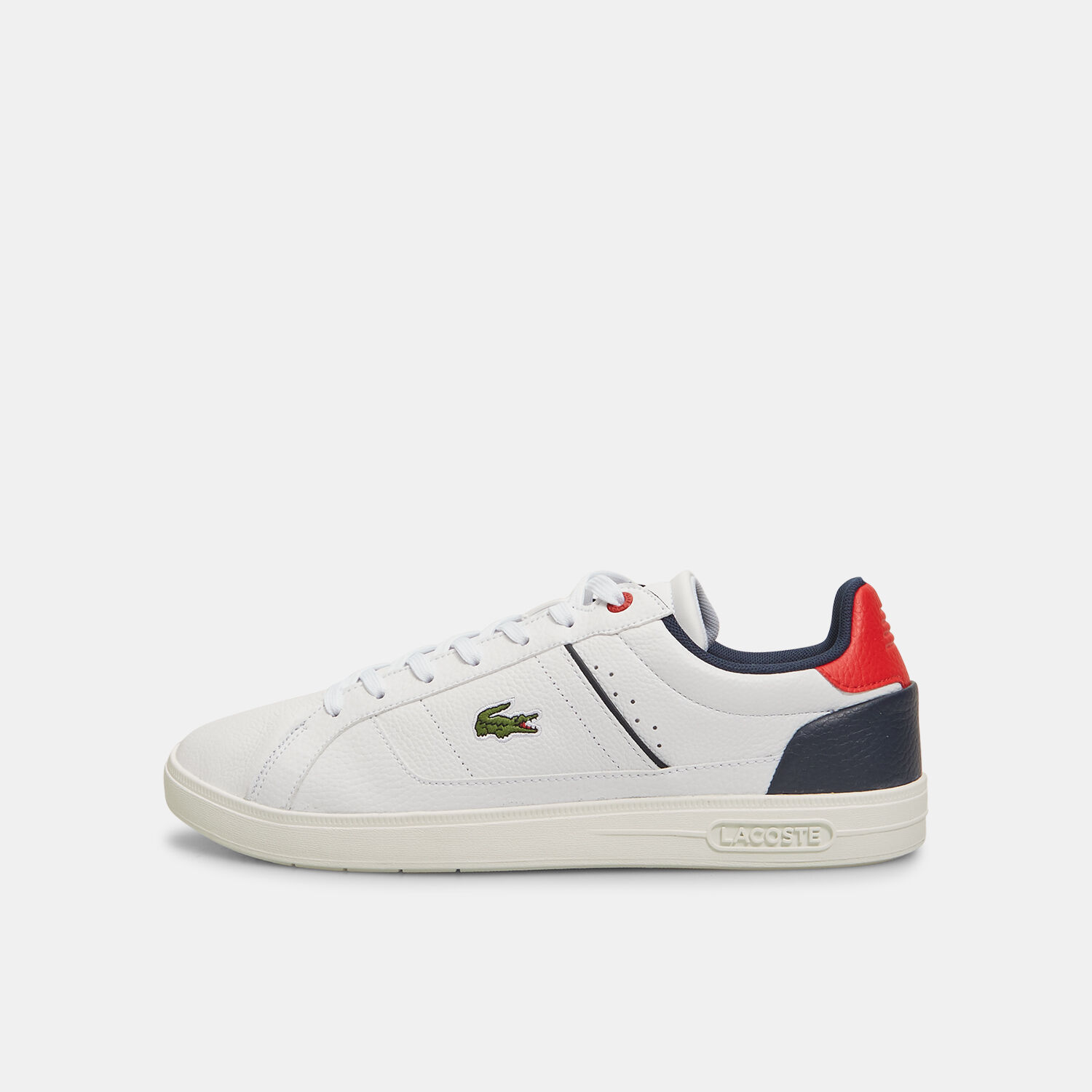 Lacoste shoes 2025 blue and red