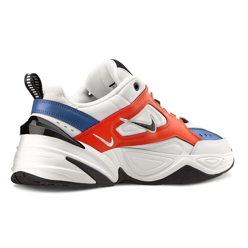 Nike M2K Tekno white and orange shoes AW LAB