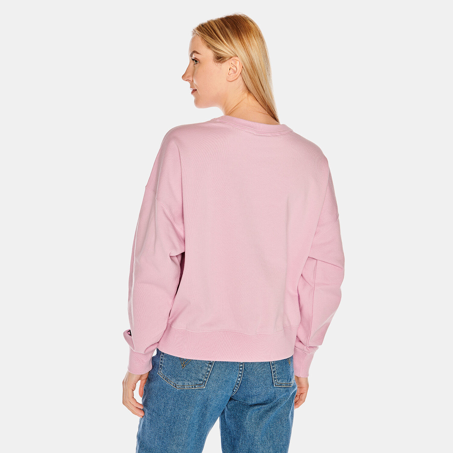 Champion dusty pink crew neck sweatshirt sale