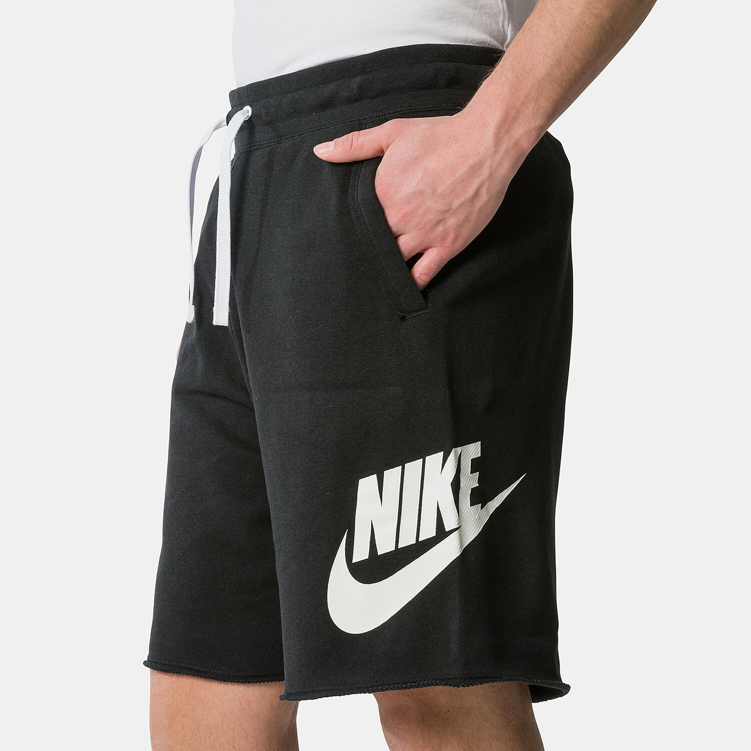 Black nike alumni top shorts