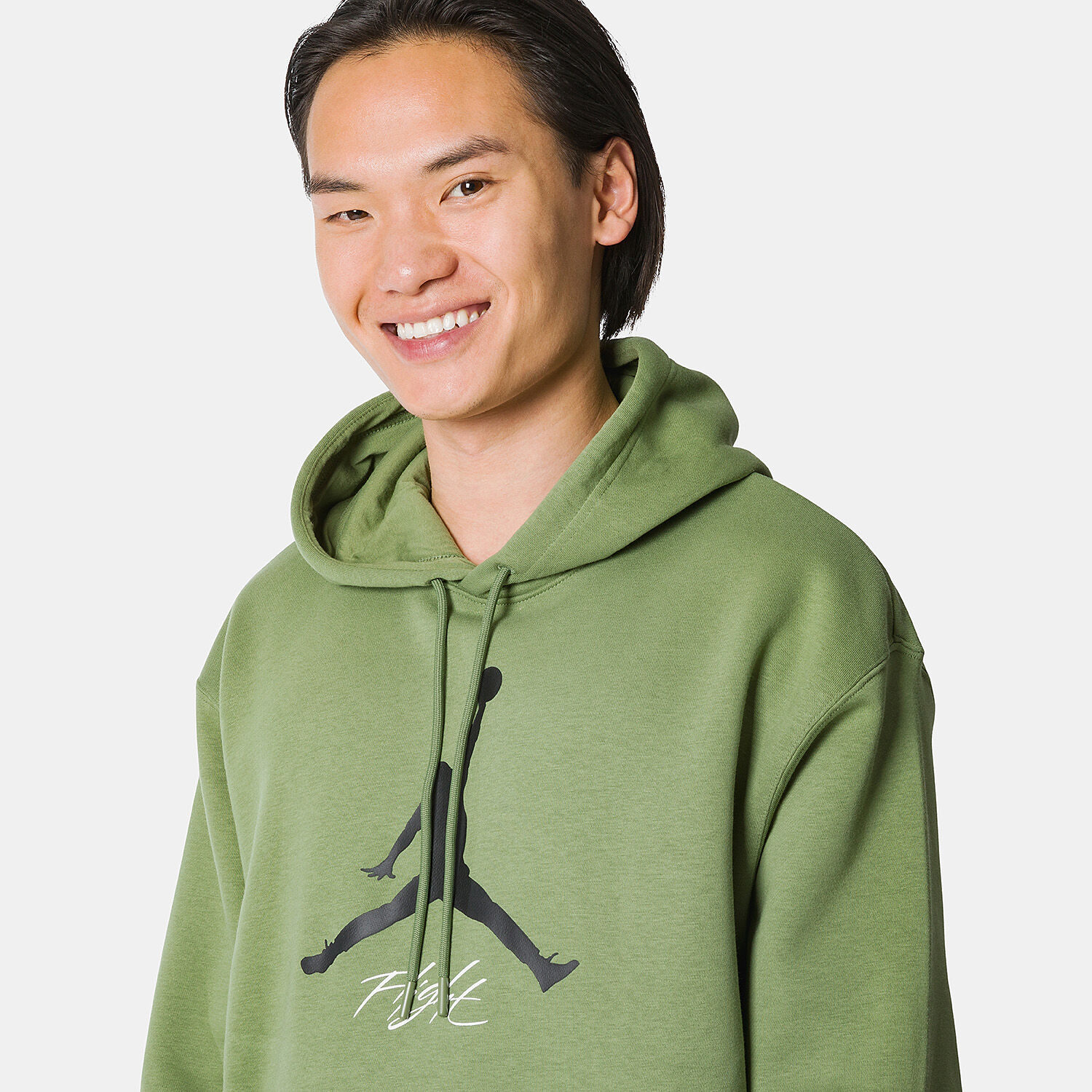 Jordan olive shop green hoodie