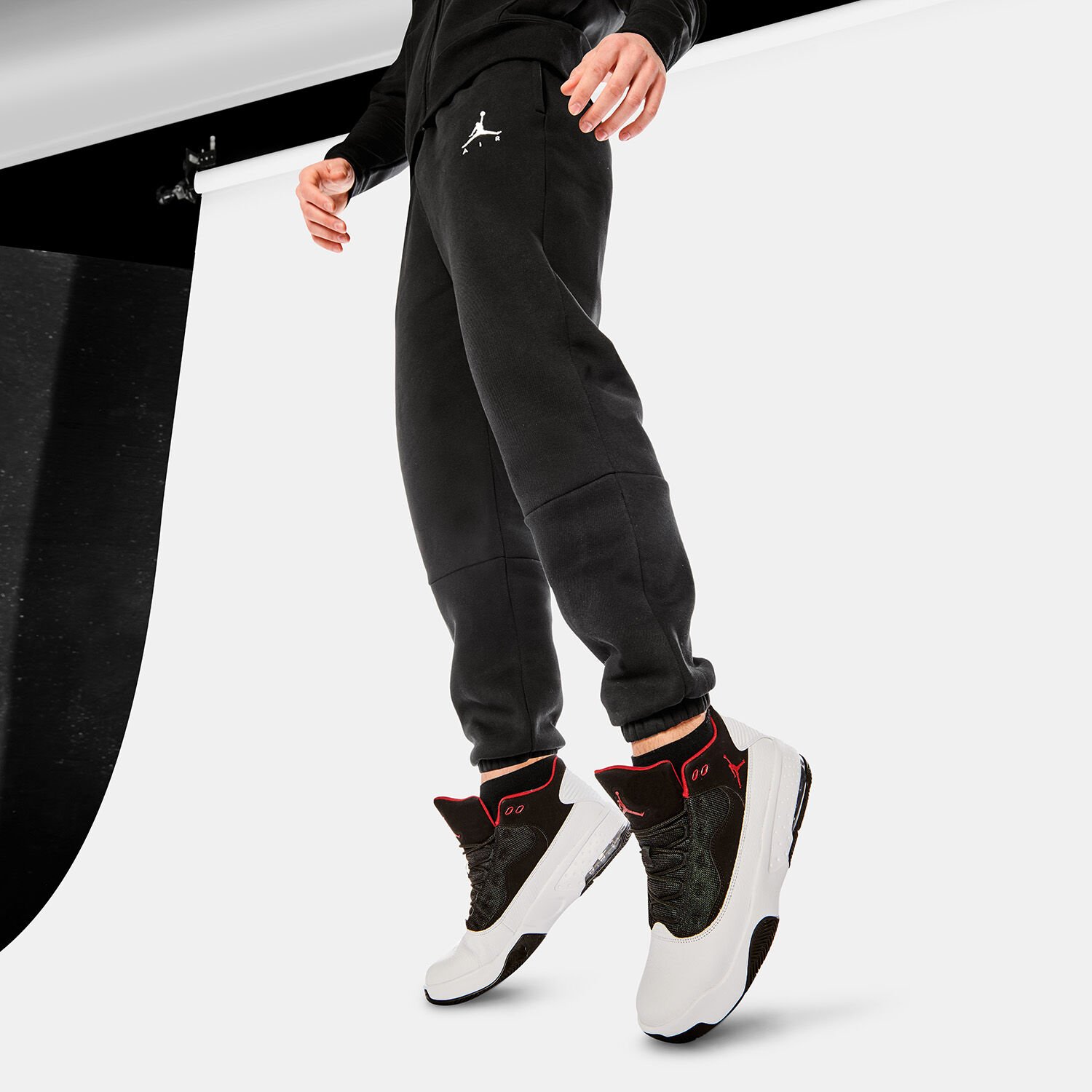 Jordan max aura clearance rojas y negras