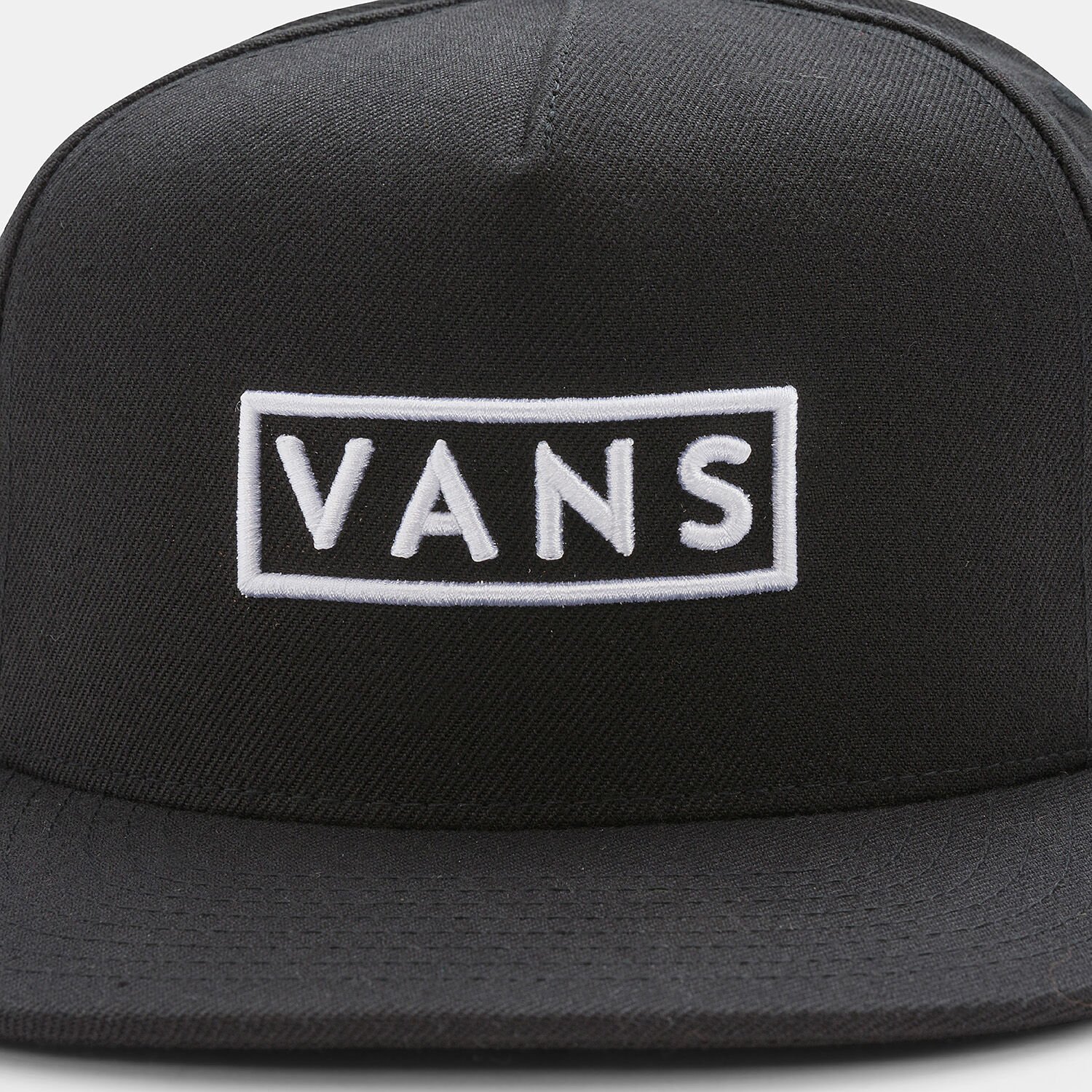 Vans black and white snapback deals