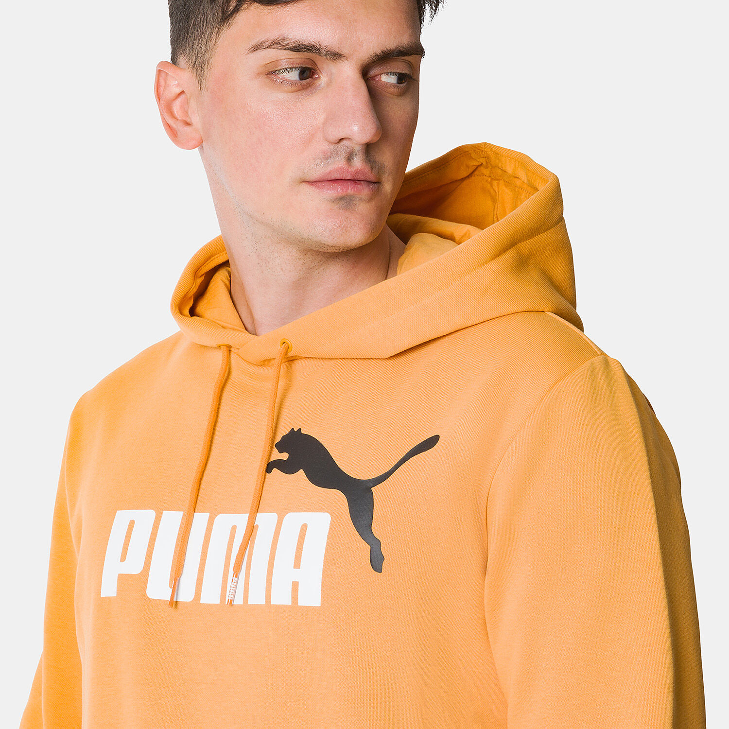 Puma hoodie orange hotsell