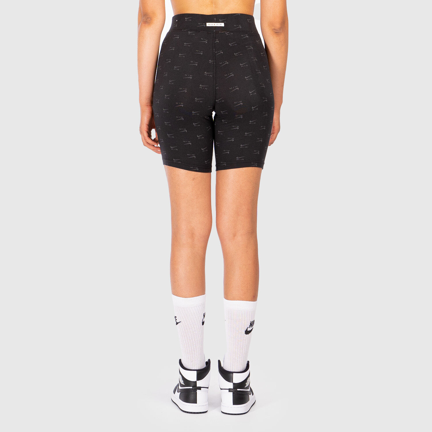 Nike Air cycling shorts black and white AW LAB