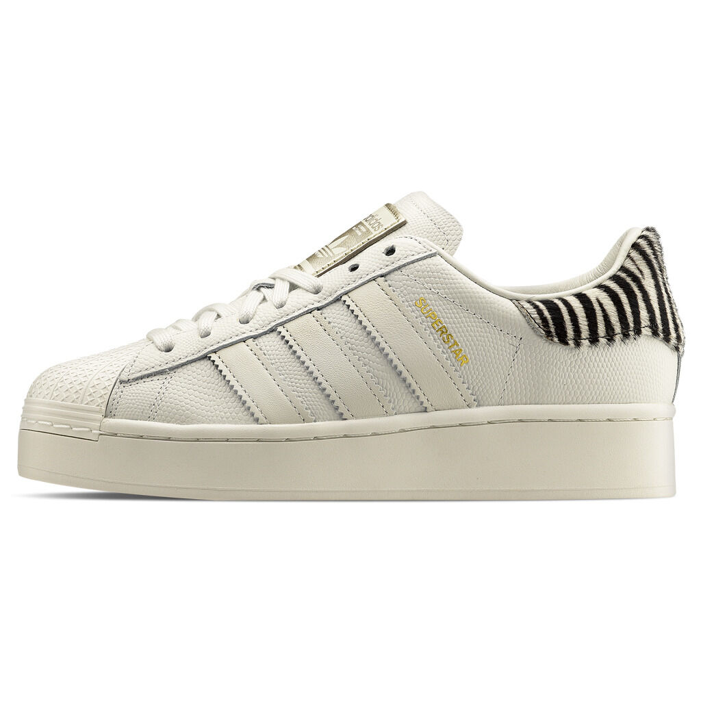 Adidas superstar deals bold white