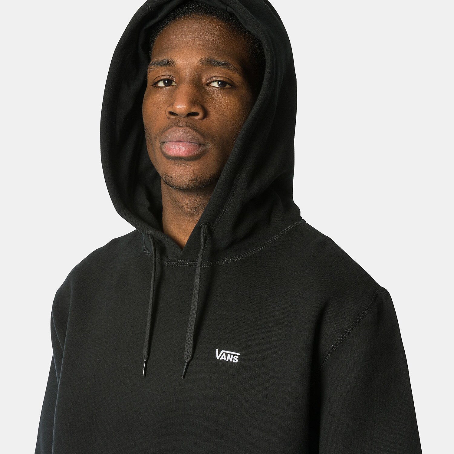 Black top vans hoodie