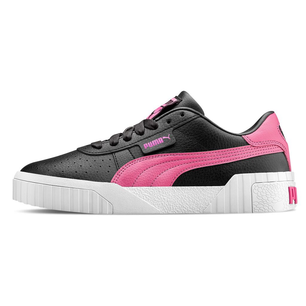 Puma cali online pink and red