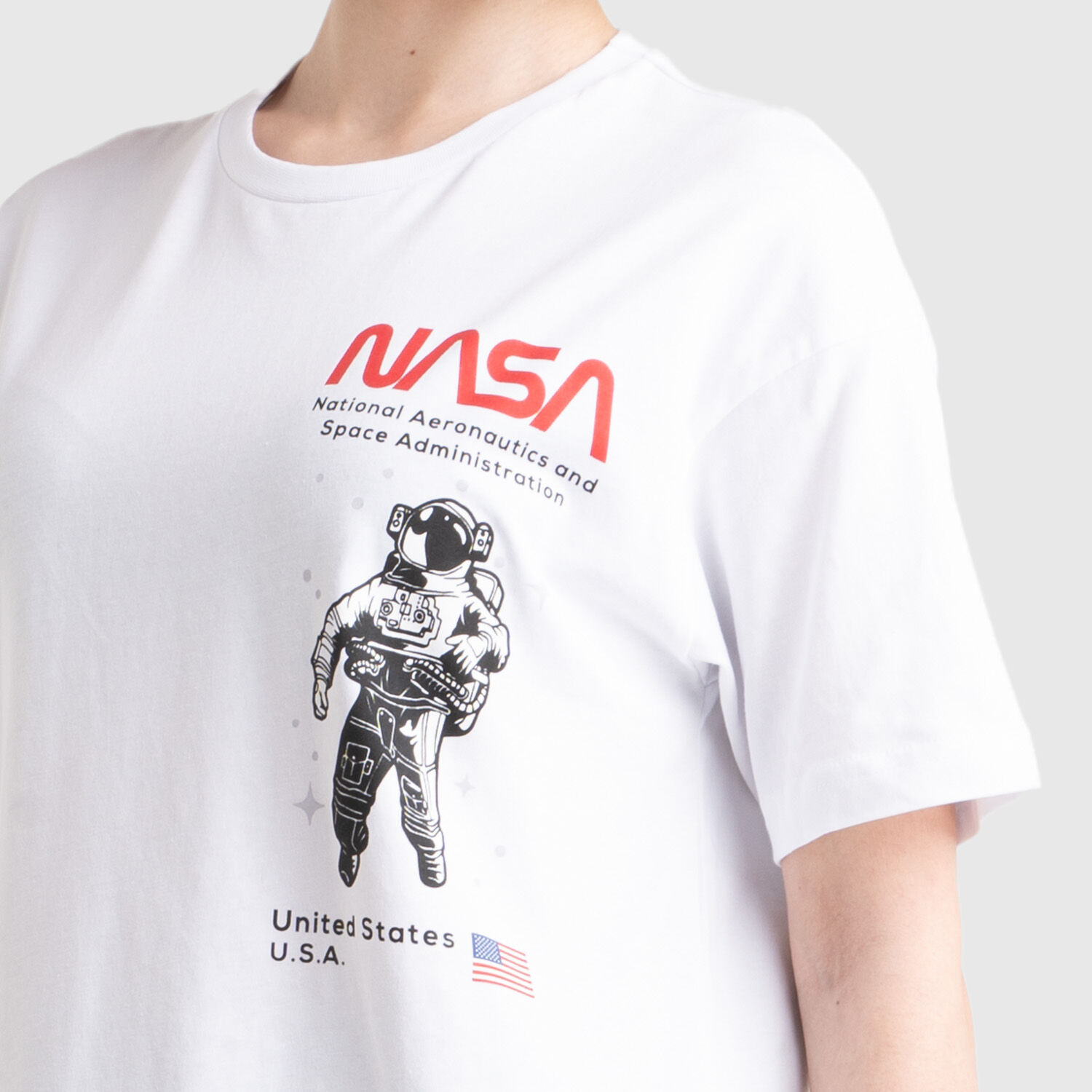 Maglia hotsell nasa bianca