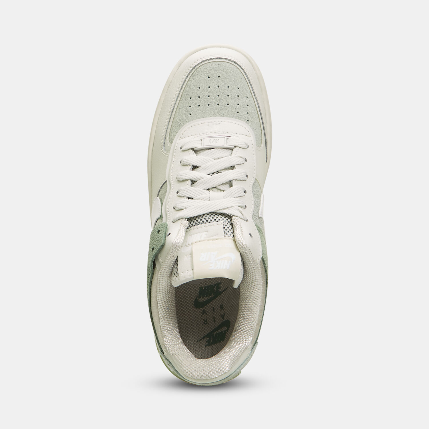 Nike Air Force 1 Shadow green and white AW LAB