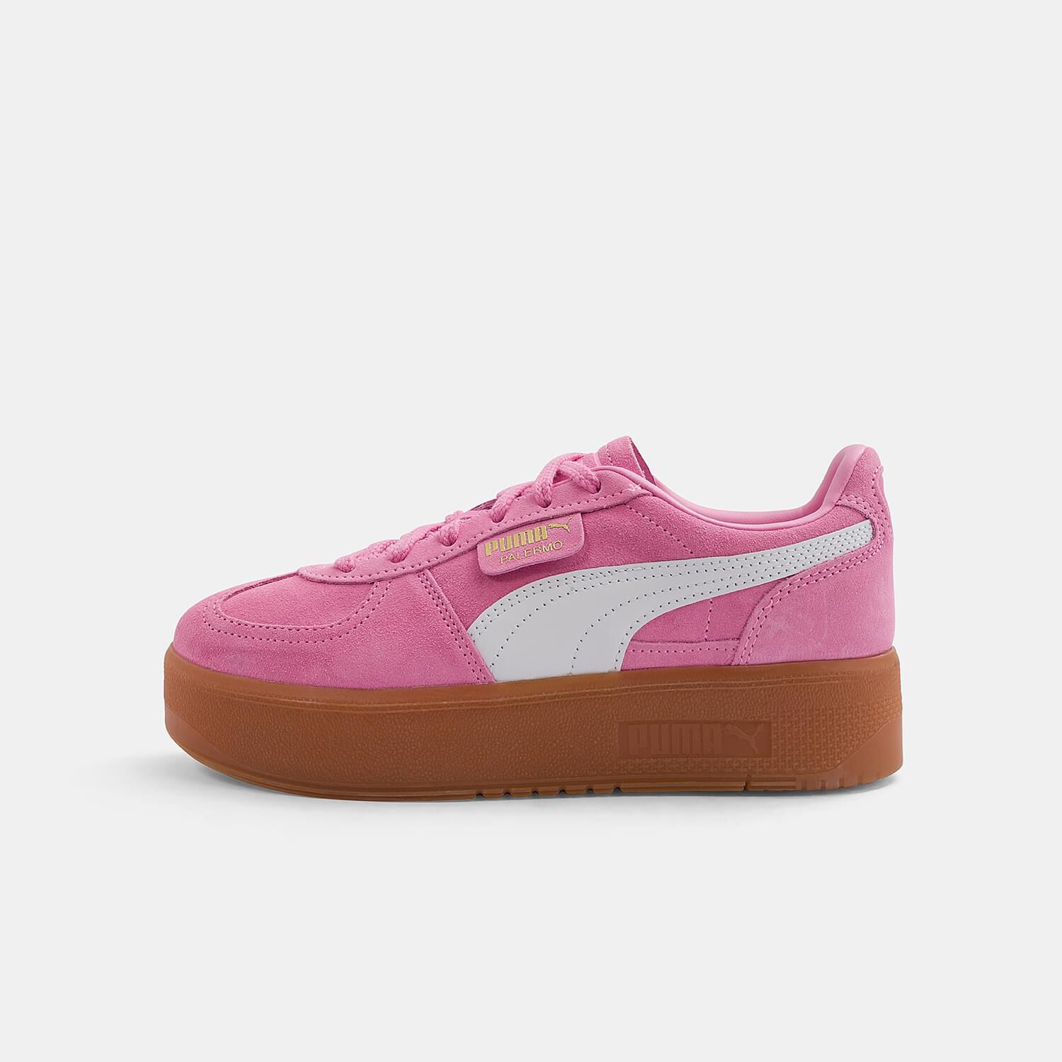 Puma Palermo Elevata pink white and brown AW LAB