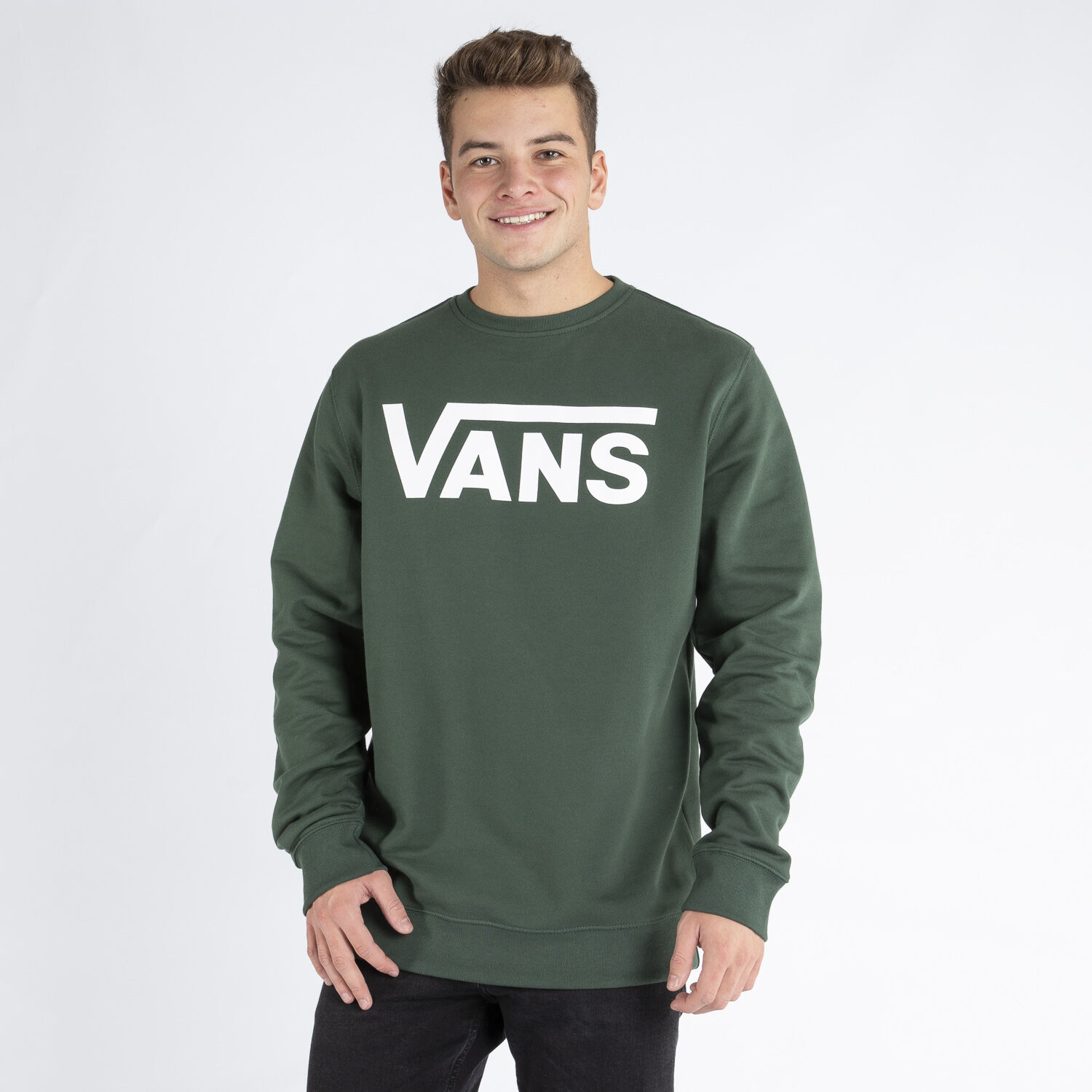 Felpa top vans girocollo