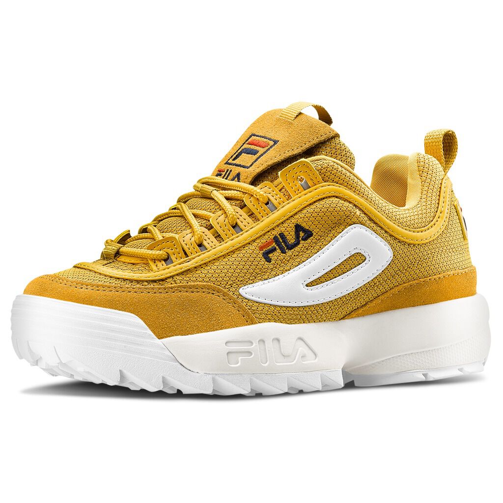 Fila disruptor Low yellow shoes AW LAB