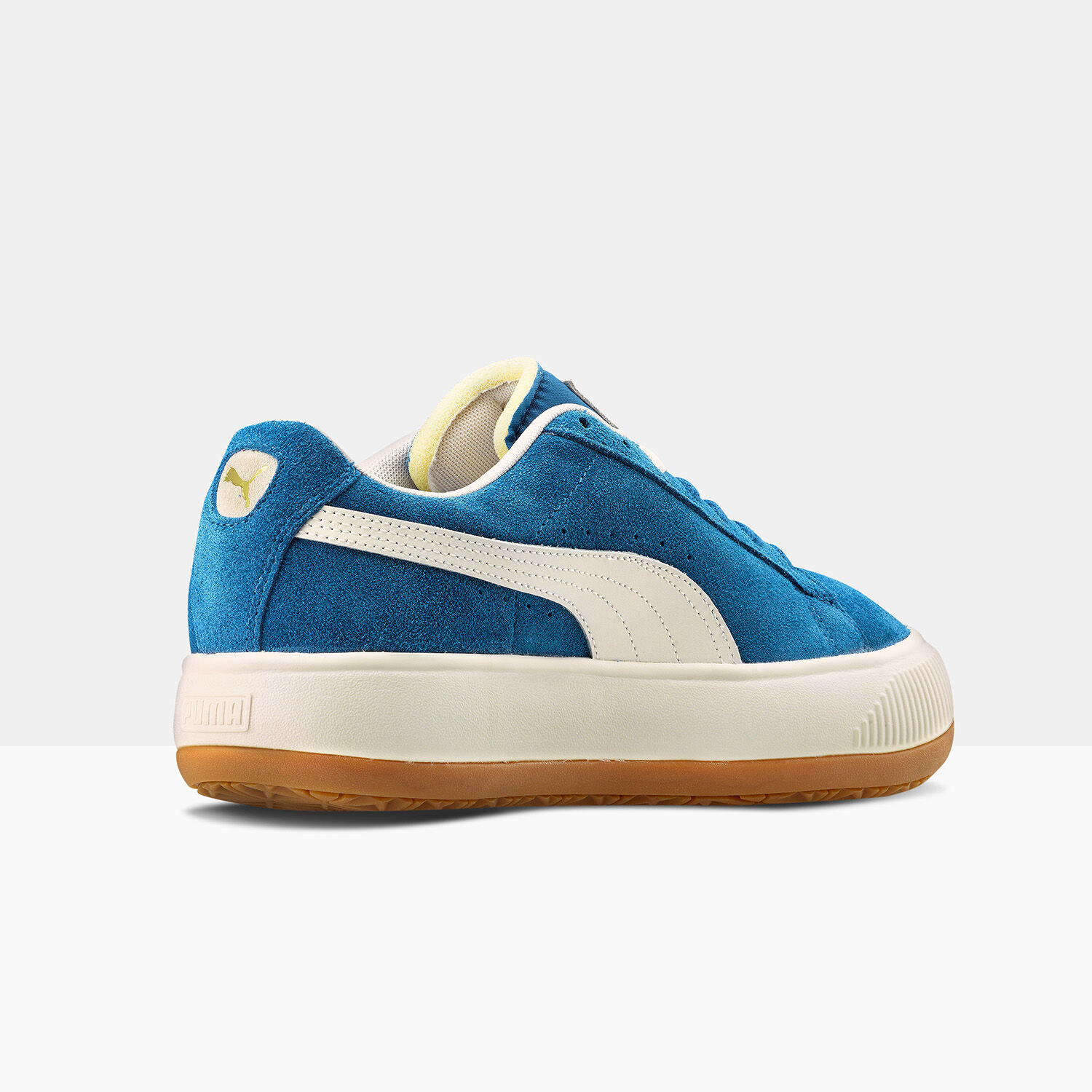 SNEAKERS PUMA SUEDE MAYU UP BLU BIANCA CUOIO DONNA AW LAB