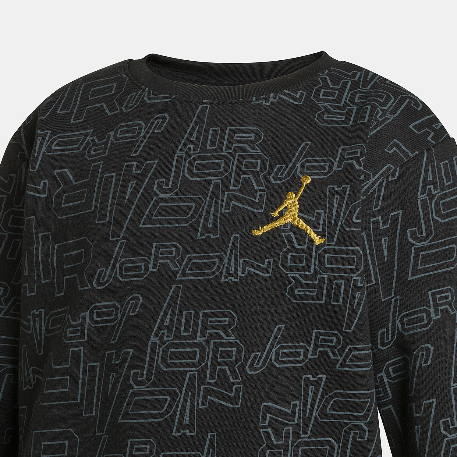 Gold jordan sweatshirt hot sale