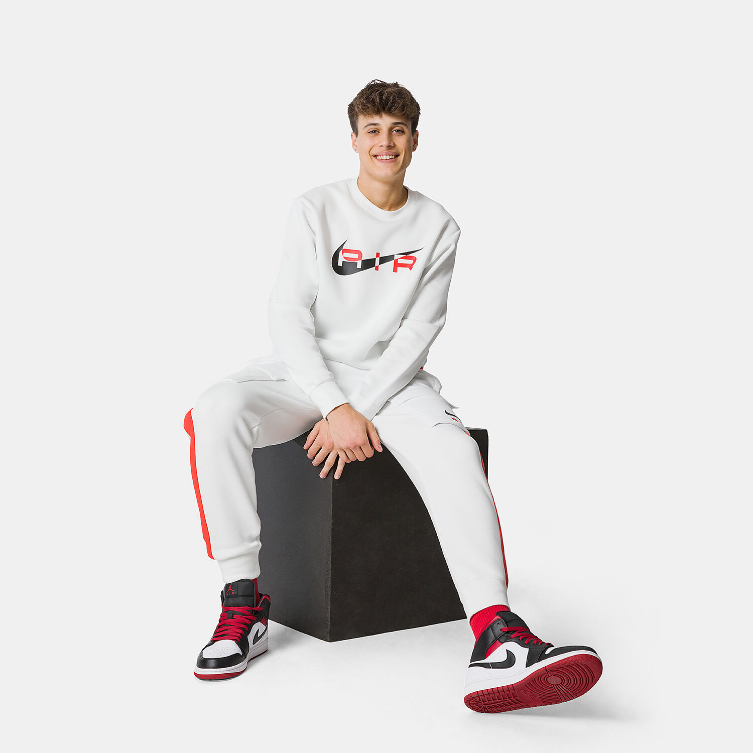 White nike discount air jumper