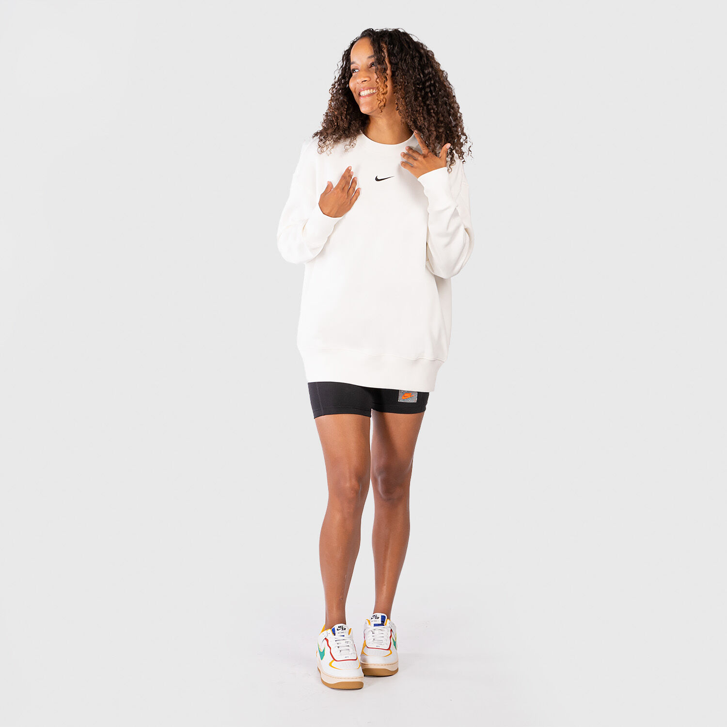 Nike Sportswear Phoenix Fleece Sweatshirt white AW LAB