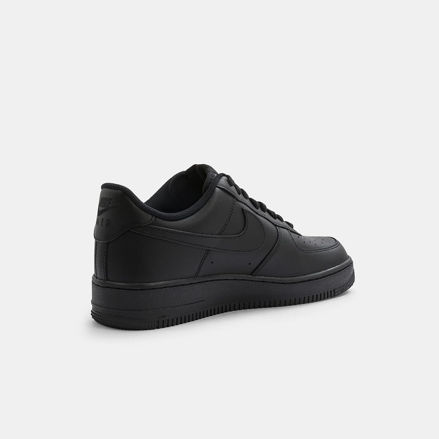 Nike Air Force 1 black shoes AW LAB