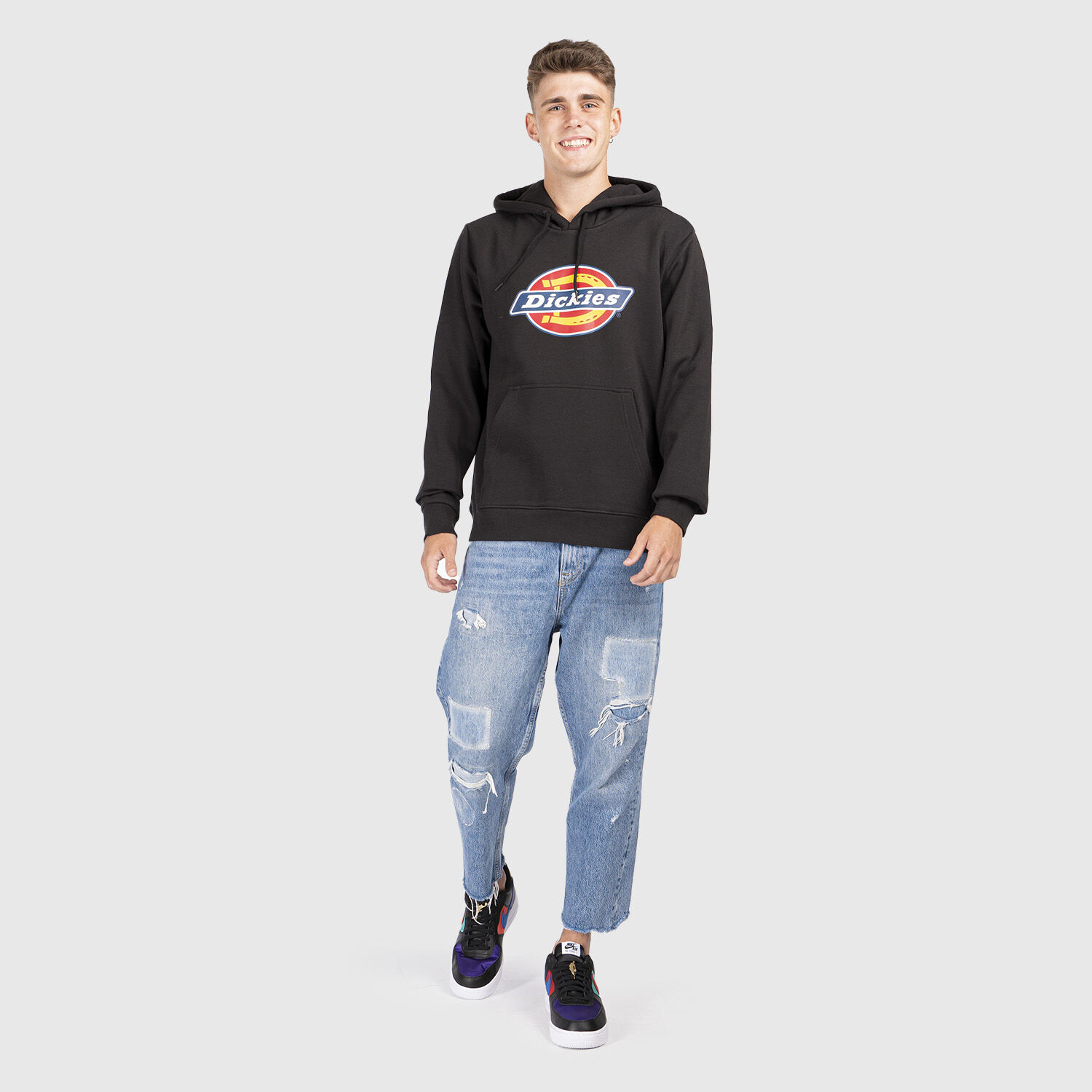 Dickies best sale hoodie svart