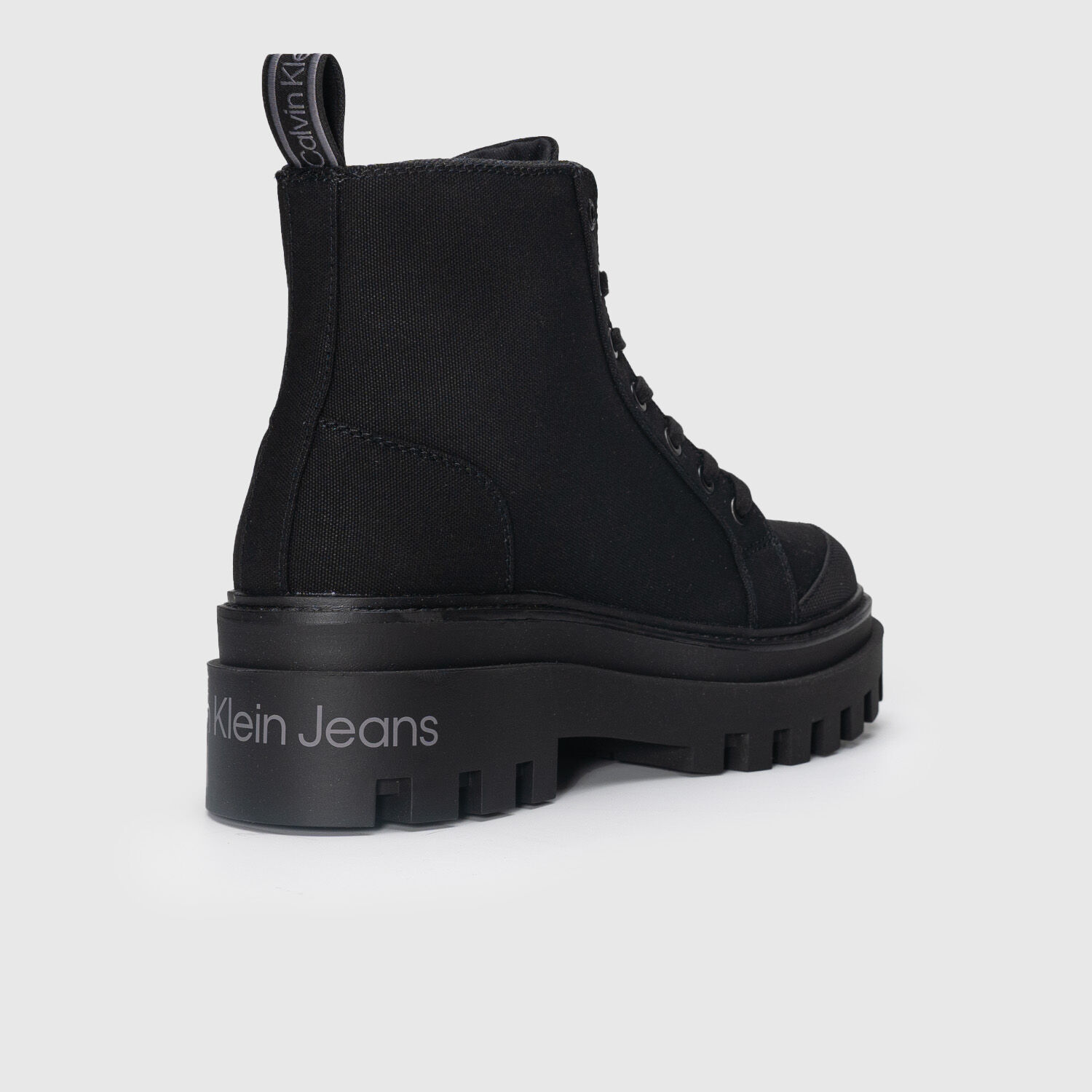 Black calvin store klein boots