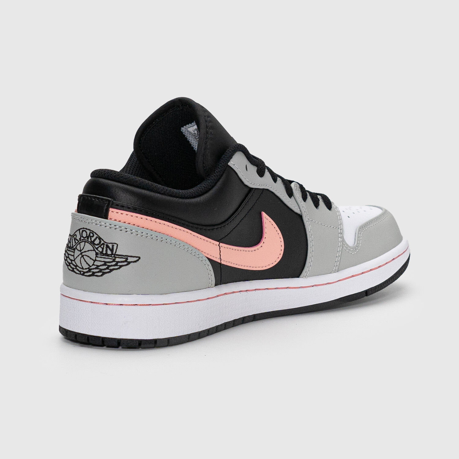 Jordan gris con sale rosa