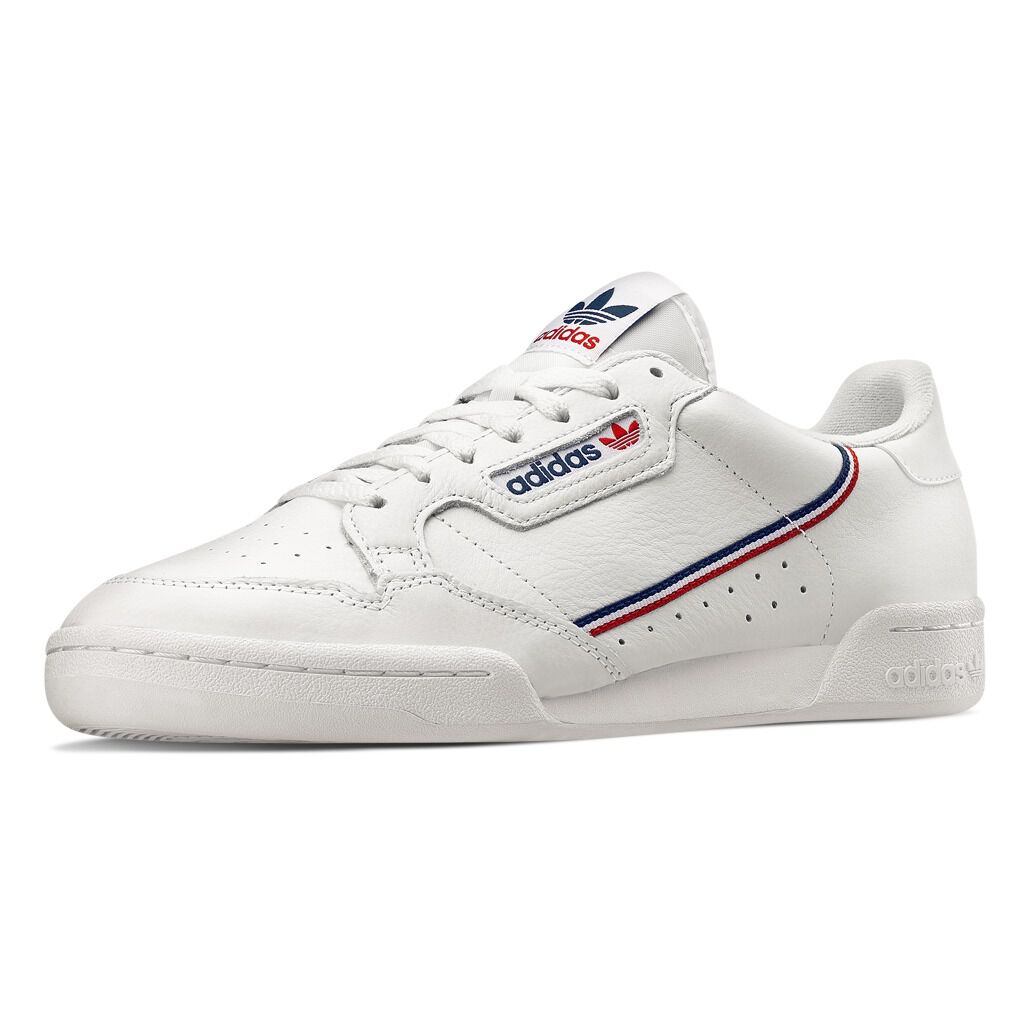 adidas Continental 80 shoes white red and blue AW LAB