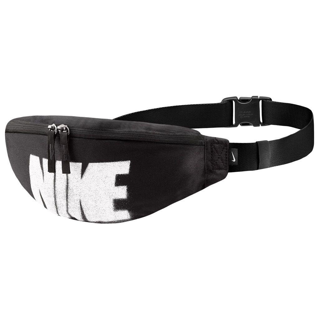 NIKE HERITAGE HIP PACK REBEL BUM BAG Black AW LAB