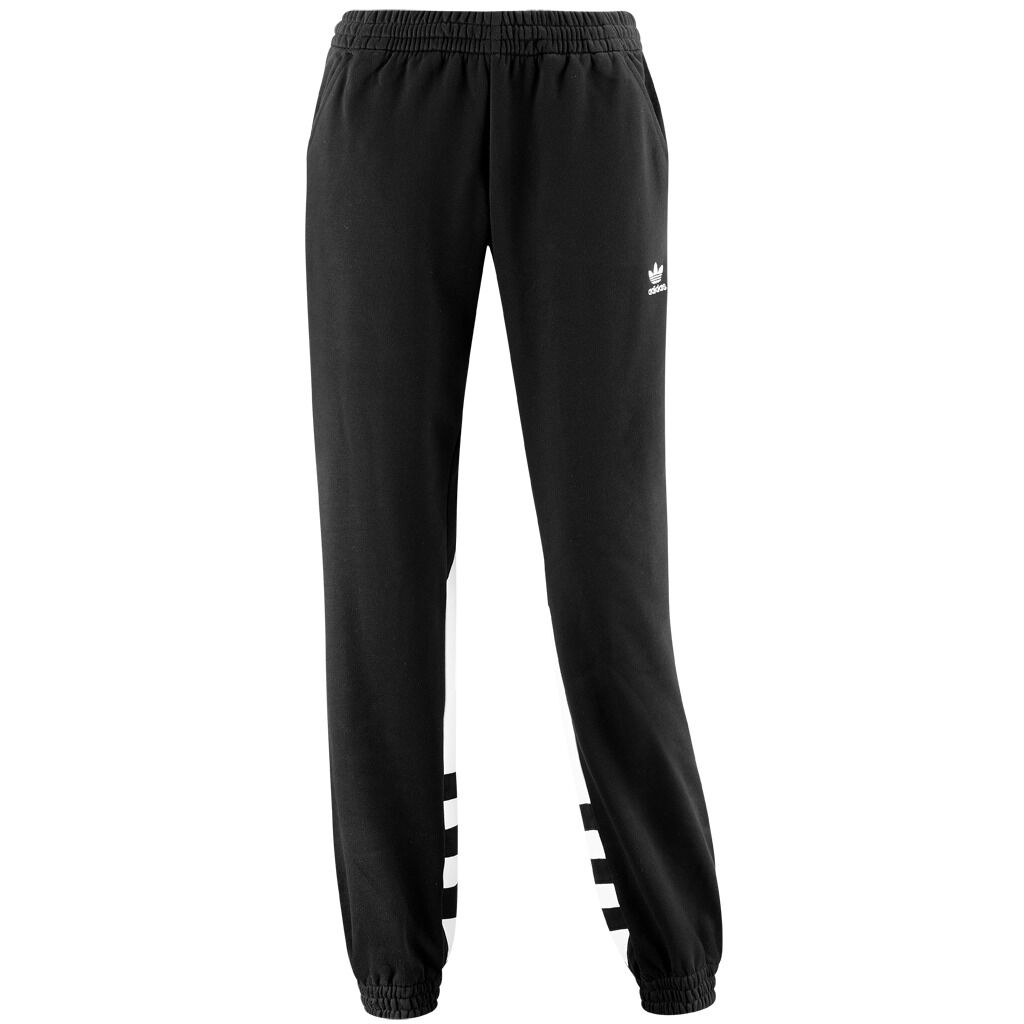 Pantaloni adidas Large Logo neri e bianchi AW LAB