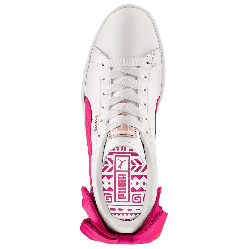 Puma suede cheap bow jr