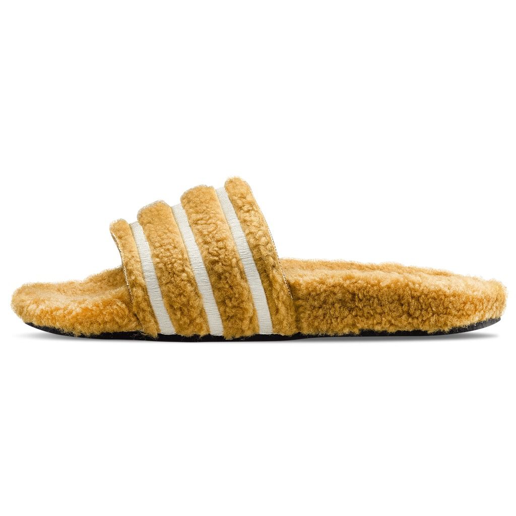Adidas deals furry slides