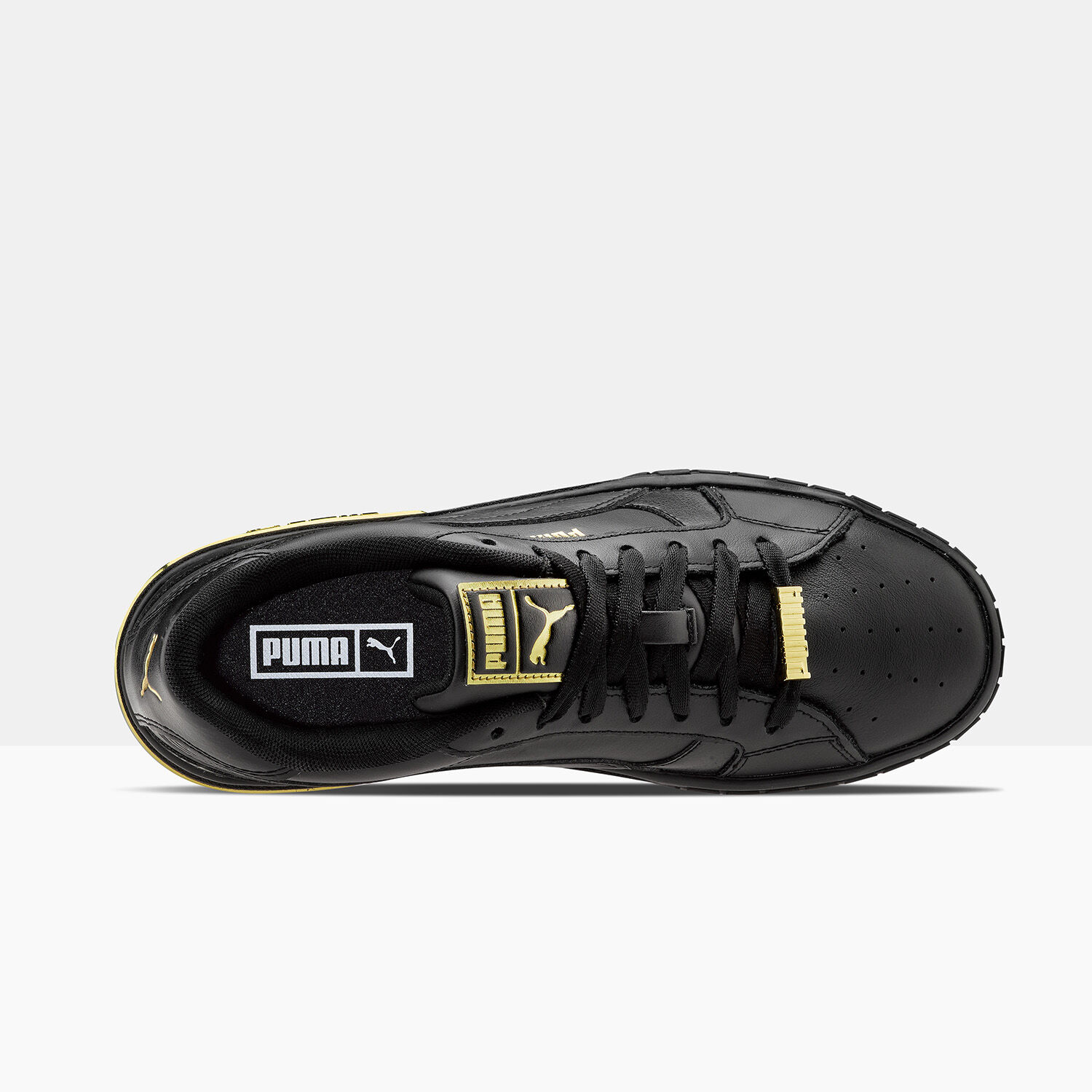 Puma Cali Star Metallic black and gold AW LAB