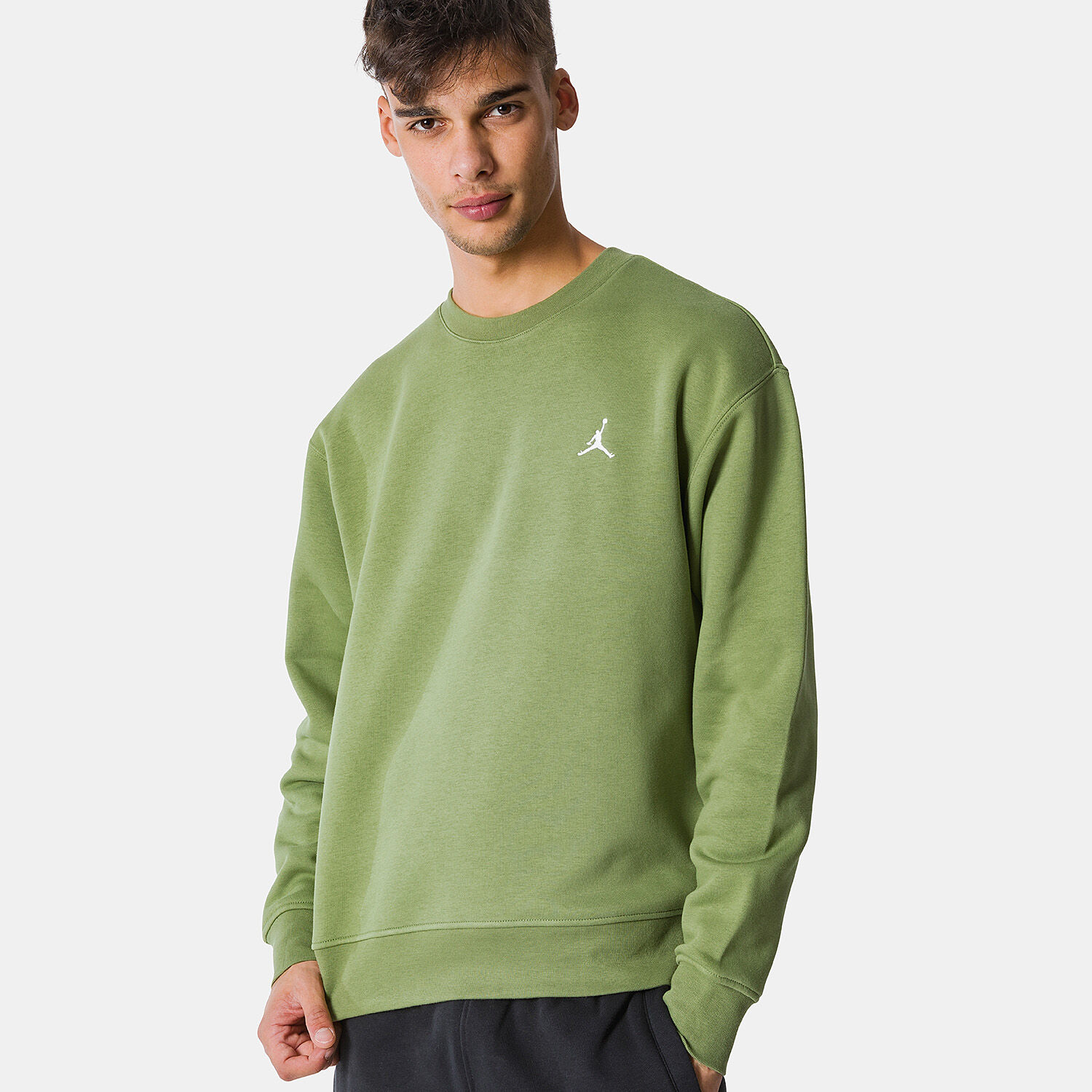Felpa jordan verde new arrivals