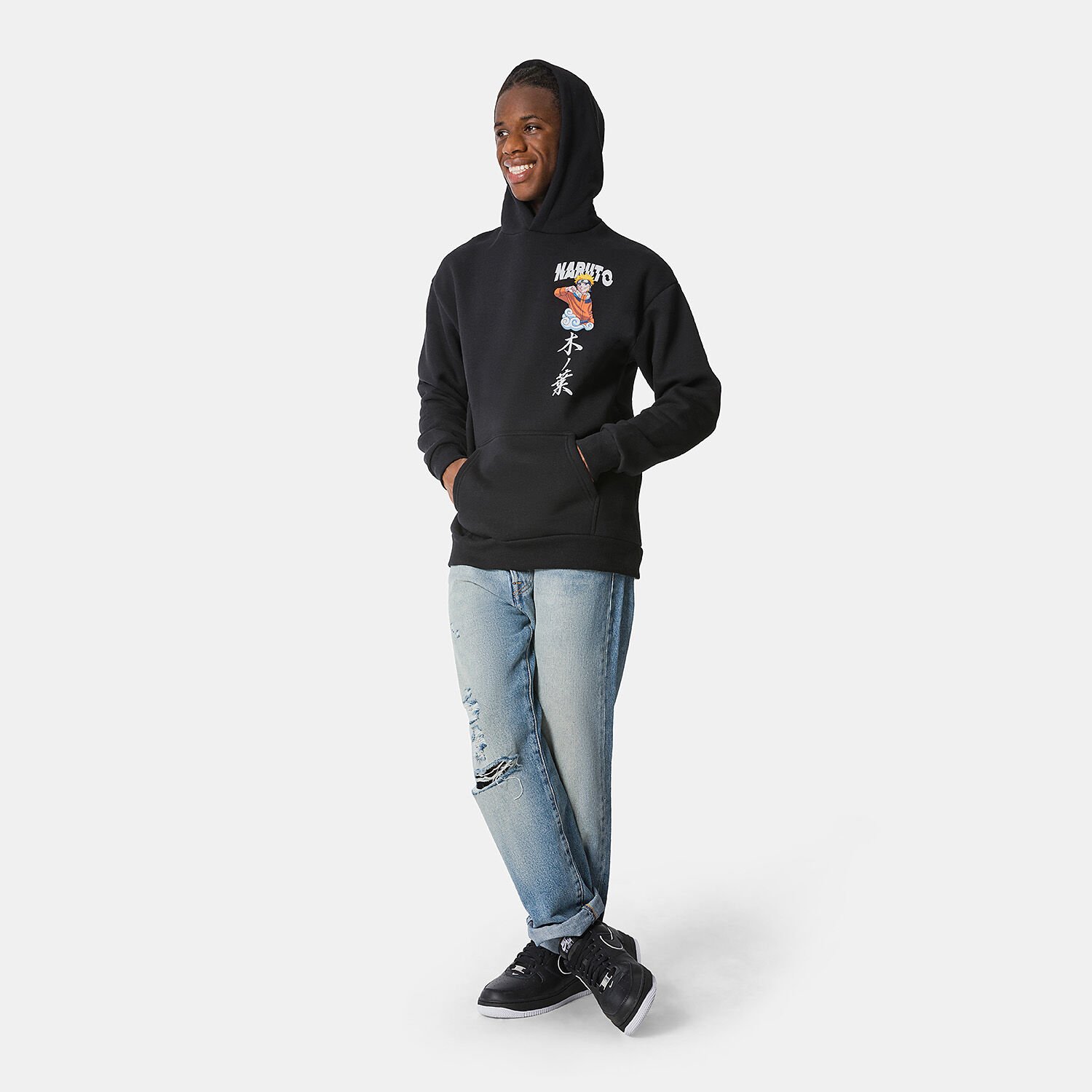 Naruto top adidas hoodie