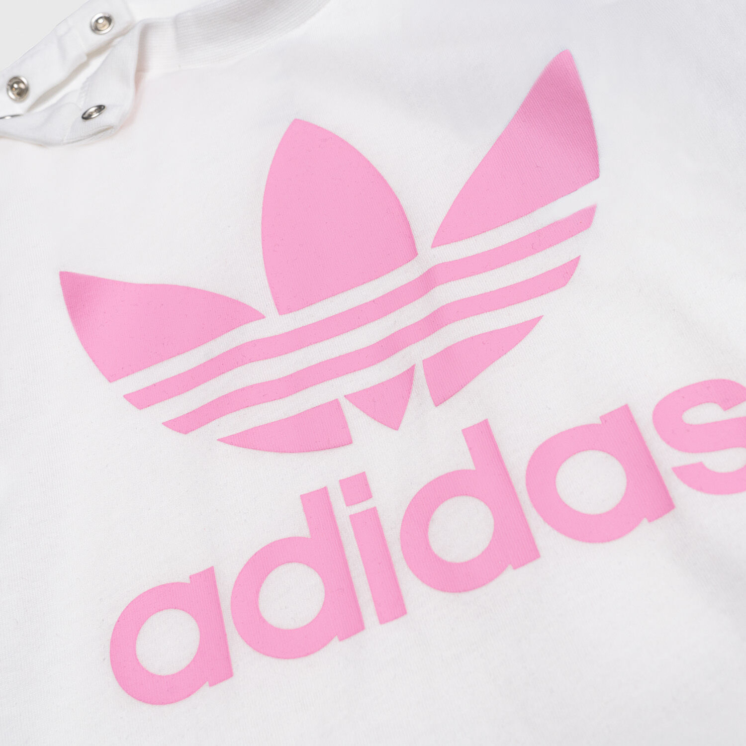 adidas Trefoil Shorts Tee set pink and white AW LAB