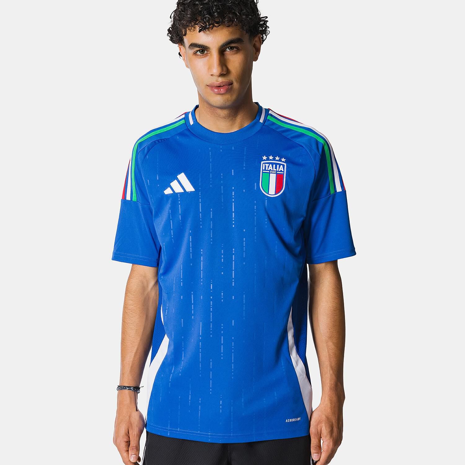 adidas Home 24 Italy multicolour T shirt AW LAB