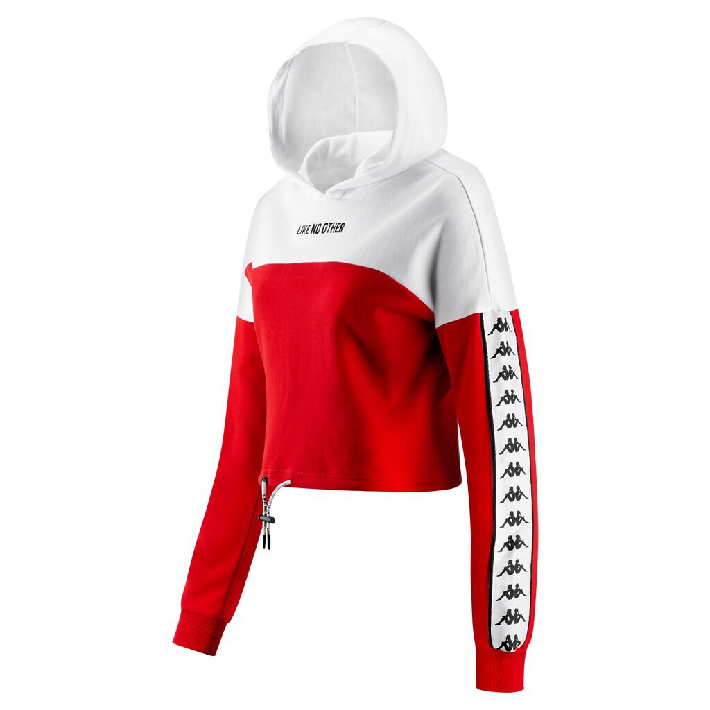 Felpa kappa rosse store
