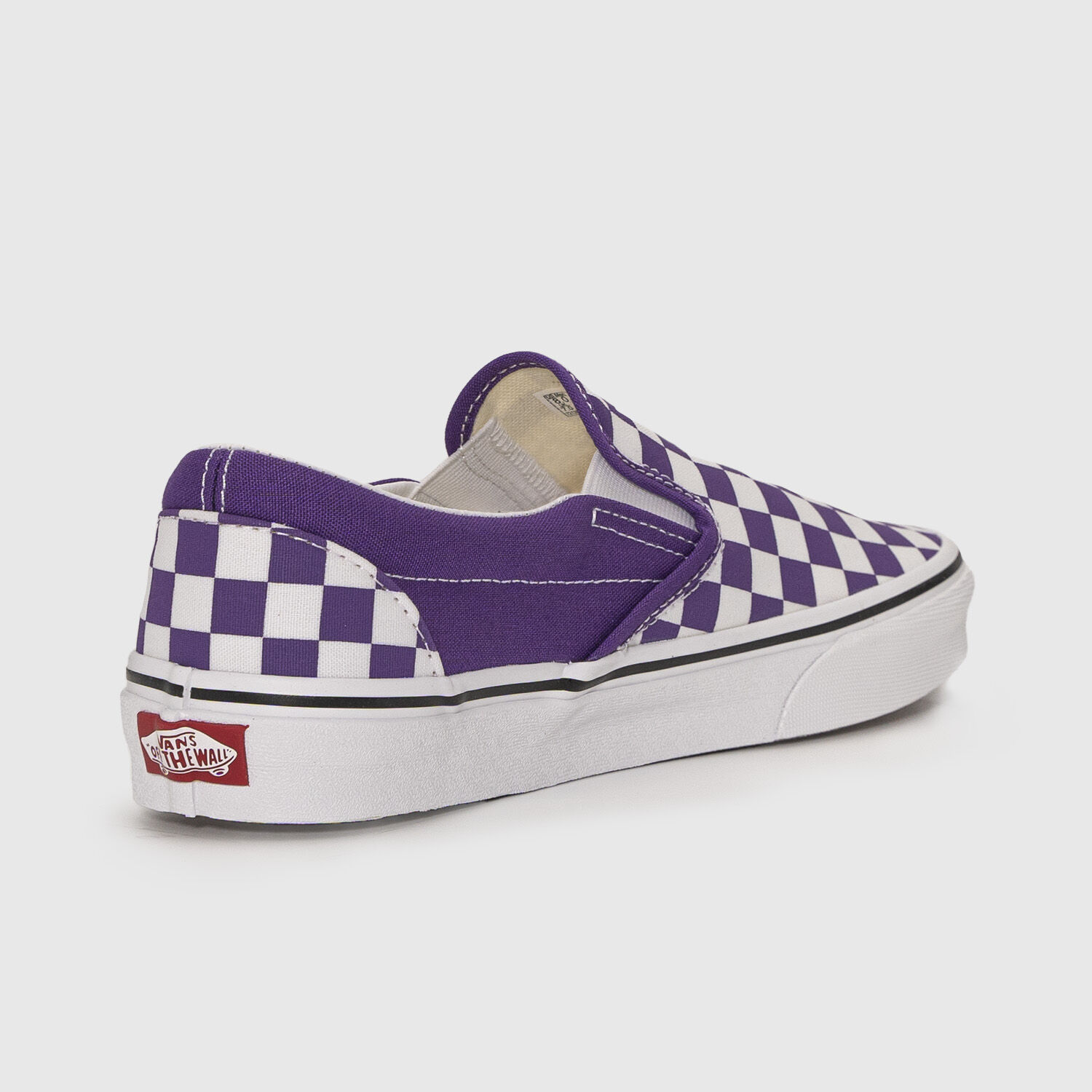 Vans shop purple checkered