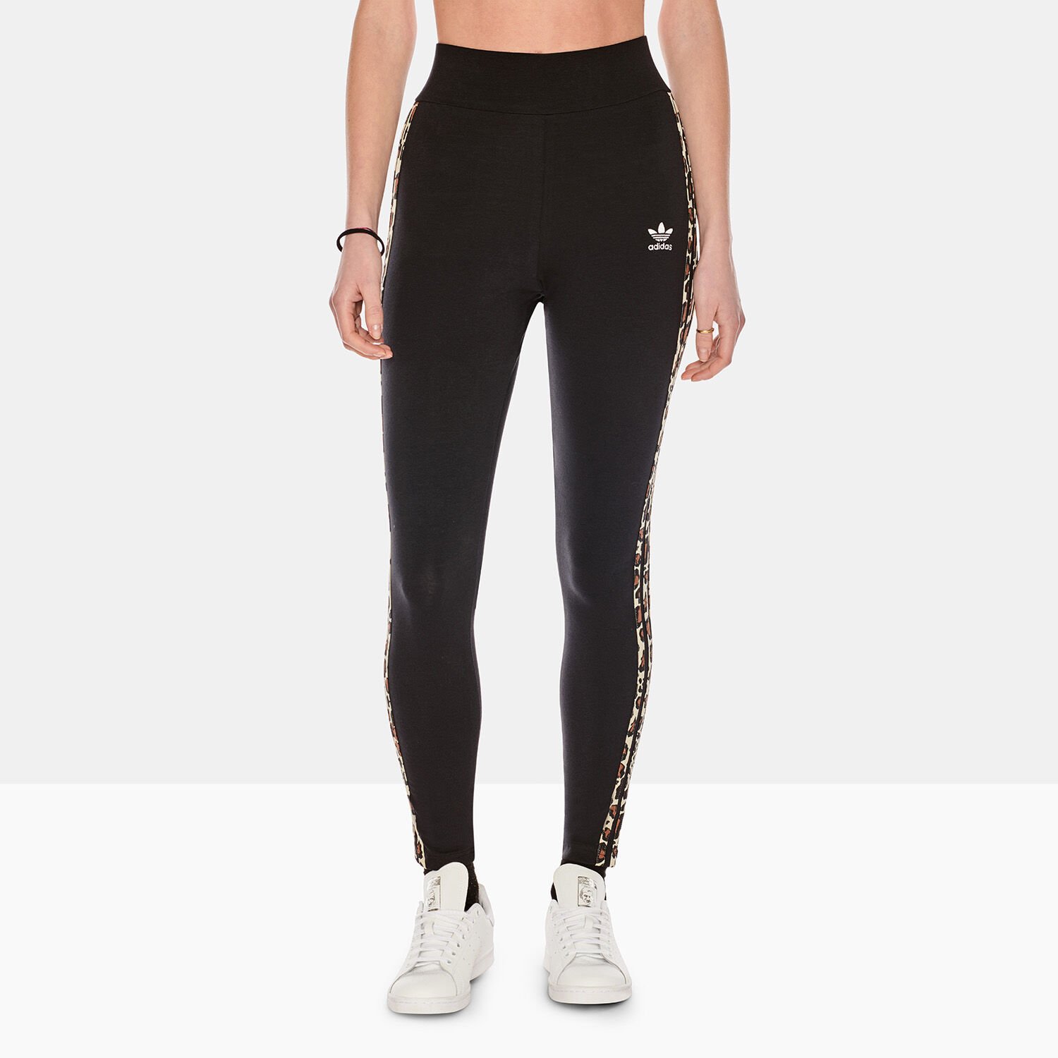 ADIDAS LEOPARD TIGHTS BLACK AW LAB
