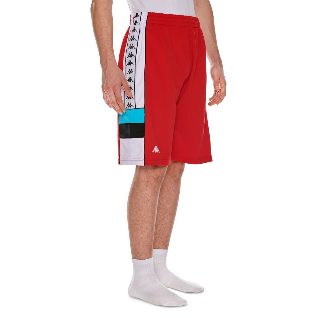 Pantaloncini rossi kappa discount