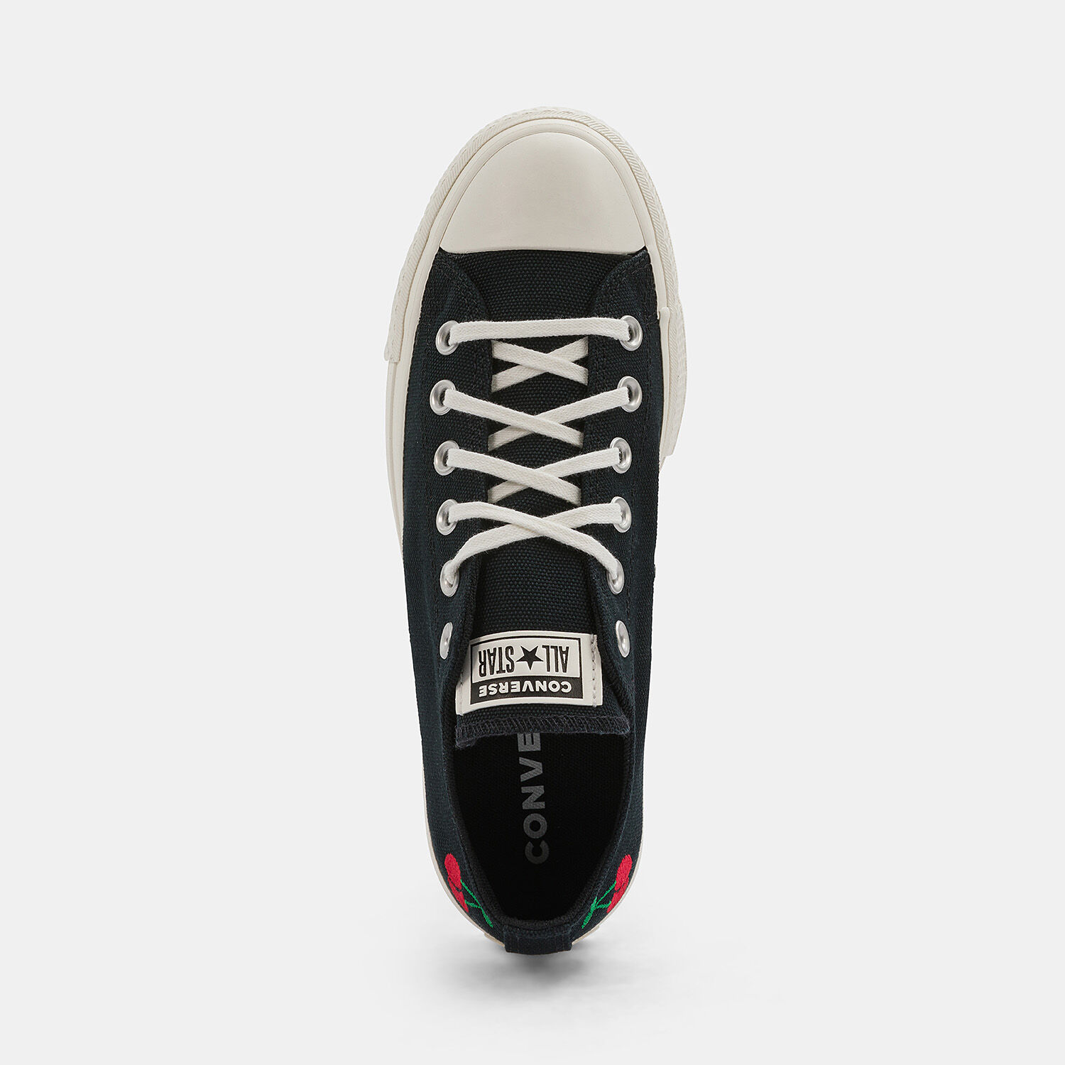 Converse Chuck Taylor All Star Lift Platform Cherry Black nere