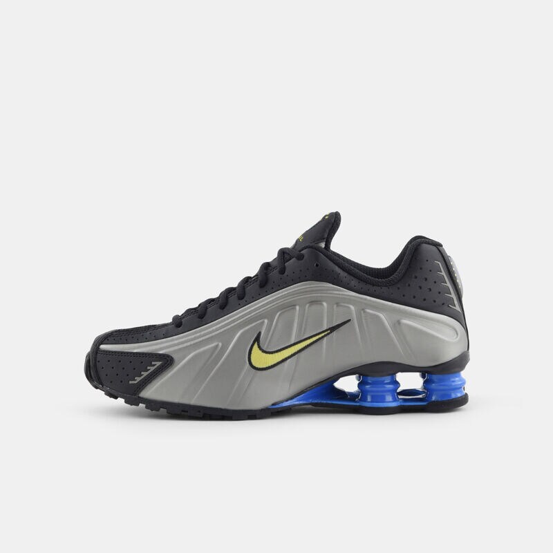 Nike Shox R4 'Brazil', silver/black/yellow